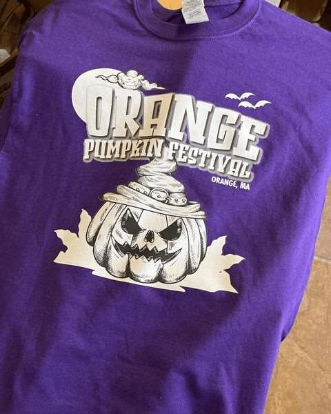 Orange Pumpkin Festival Tshirts